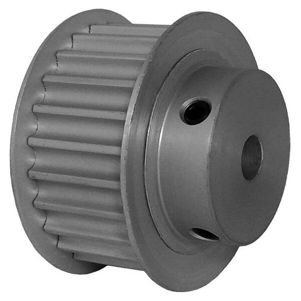 24-5P15-6FA3, Timing Pulley, Aluminum, Clear Anodized,